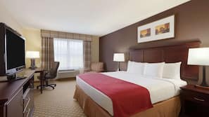 Premium bedding, in-room safe, desk, laptop workspace