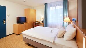 Biancheria da letto ipoallergenica, minibar con snack e bevande gratuite