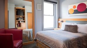 Iron/ironing board, free cribs/infant beds, free WiFi