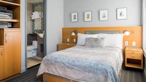 Iron/ironing board, free cribs/infant beds, free WiFi