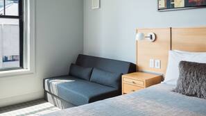 Iron/ironing board, free cribs/infant beds, free WiFi