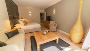 Coffre-forts dans les chambres, rideaux occultants