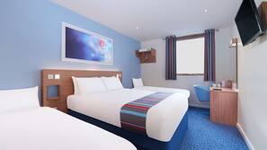Desk, iron/ironing board, free cots/infant beds, free WiFi