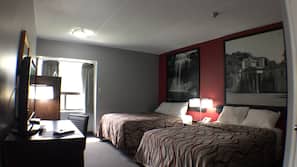 Desk, iron/ironing board, free cribs/infant beds, free WiFi