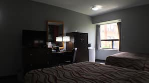 Desk, iron/ironing board, free cribs/infant beds, free WiFi