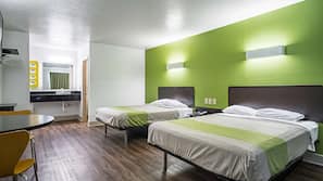 Free WiFi, linens