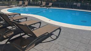 Seasonal outdoor pool