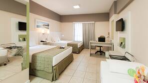 Minibar, in-room safe, desk, blackout drapes