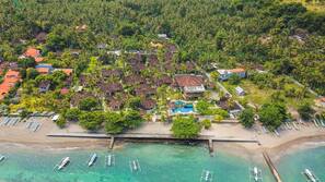 Plage privée, serviettes de plage, plongée sous-marine, snorkeling