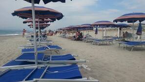Una spiaggia nelle vicinanze, pallavolo, pesca
