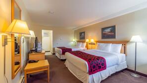 Desk, iron/ironing board, rollaway beds, free WiFi