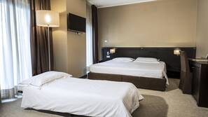 Minibar, in-room safe, desk, blackout curtains