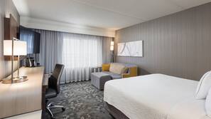 Pillow top beds, in-room safe, desk, iron/ironing board