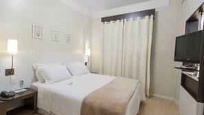 1 quarto, roupas de cama antialérgicas, cofres nos quartos, escrivaninha