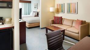 In-room safe, desk, blackout curtains, iron/ironing board