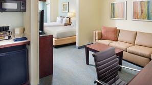 In-room safe, desk, blackout curtains, iron/ironing board