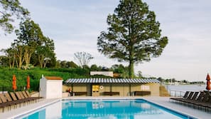 Seasonal outdoor pool