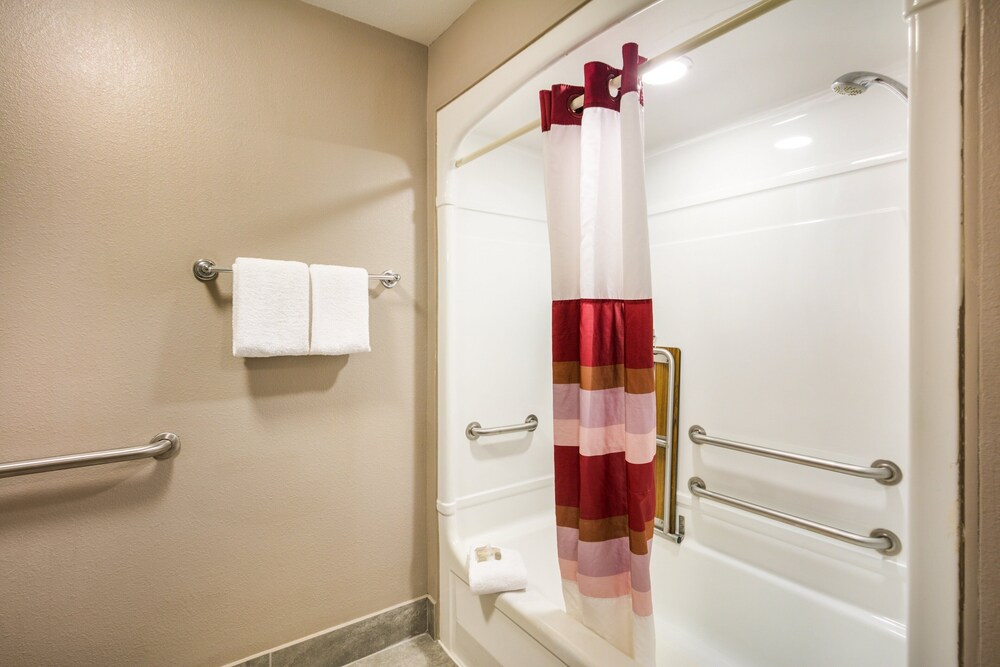 Bathroom, Red Roof Inn PLUS+ Boston - Logan