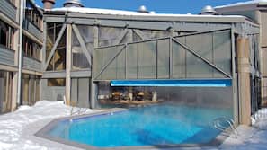Indoor pool, outdoor pool