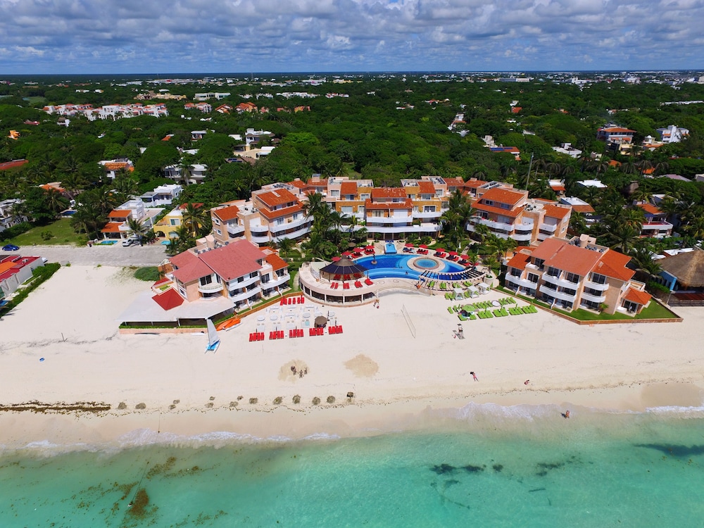 Aerial view, Sunset Fishermen Beach Resort Playa del Carmen - All inclusive