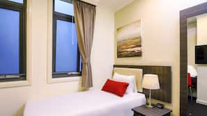 In-room safe, iron/ironing board, free WiFi, linens