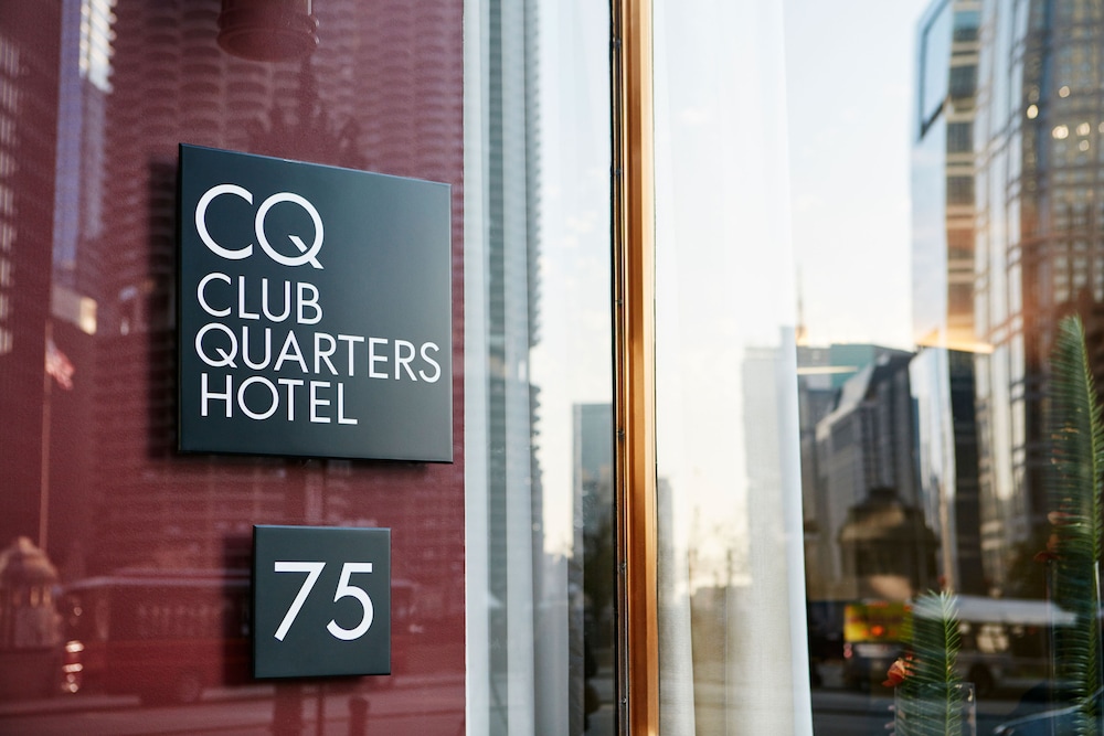 Property entrance, Club Quarters Hotel Wacker at Michigan, Chicago