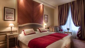 Minibar, in-room safe, desk, blackout curtains