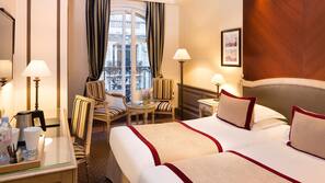 Minibar, in-room safe, desk, blackout curtains