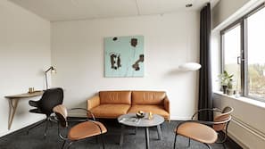1 slaapkamer, luxe beddengoed, een kluis op de kamer