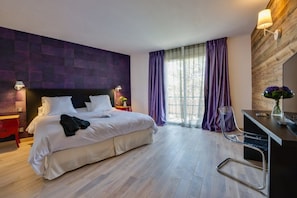 Deluxe Double Room, 1 Double Bed | In-room safe, individually decorated, individually furnished, desk