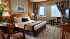 Minibar, in-room safe, desk, blackout curtains