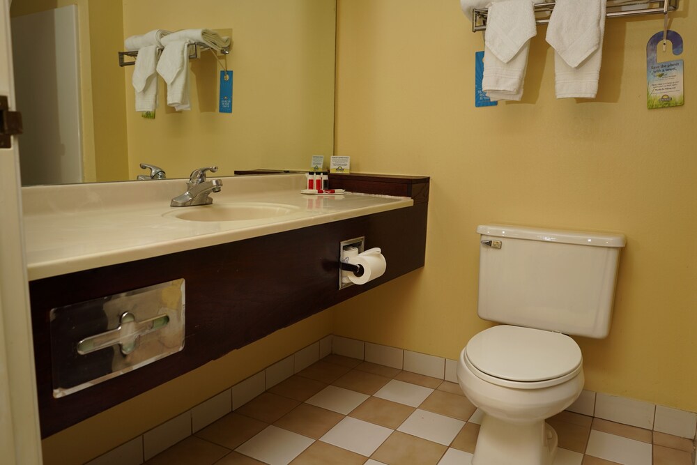 Bathroom, Days Inn & Suites by Wyndham Harvey / Chicago Southland