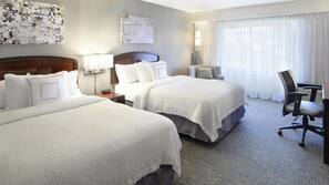 In-room safe, iron/ironing board, free cribs/infant beds, free WiFi