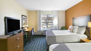 Desk, iron/ironing board, free WiFi, linens