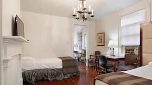 Individually decorated, individually furnished, iron/ironing board
