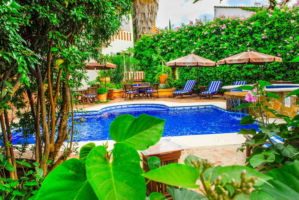 Outdoor pool, Hotel Hacienda Los Laureles - Spa