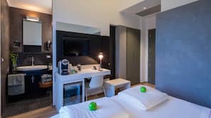 Frette Italian sheets, premium bedding, down duvets, pillow-top beds