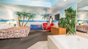 Desk, iron/ironing board, rollaway beds, free WiFi