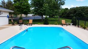 Seasonal outdoor pool