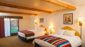 In-room safe, desk, iron/ironing board, free cribs/infant beds