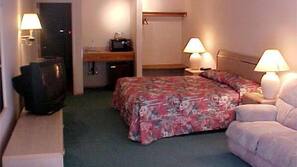Hypo-allergenic bedding, iron/ironing board, free WiFi, alarm clocks
