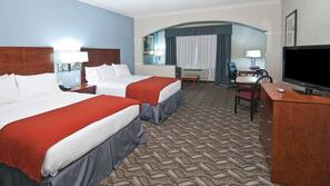 Premium bedding, in-room safe, desk, blackout drapes