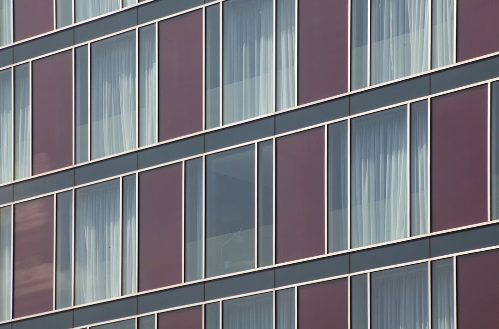 Exterior detail, Radisson Blu Hotel, Glasgow