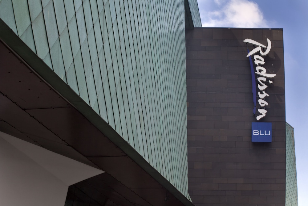 Front of property, Radisson Blu Hotel, Glasgow