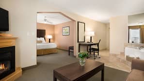 Pillow top beds, in-room safe, desk, blackout curtains