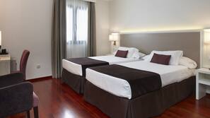 Egyptian cotton sheets, premium bedding, down comforters, in-room safe