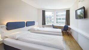 In-room safe, desk, blackout drapes, cribs/infant beds