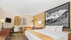 In-room safe, free WiFi, linens