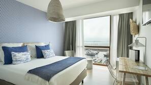 Ropa de cama de alta calidad, minibar, caja fuerte y escritorio