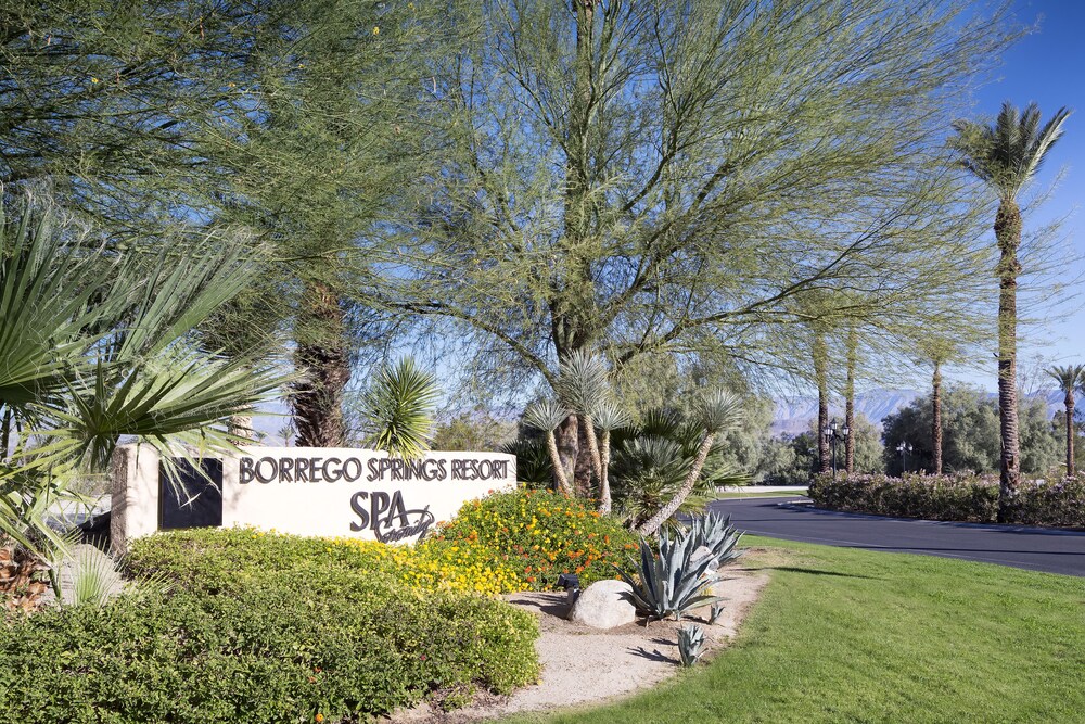 Entrada al alojamiento, Borrego Springs Resort & Spa